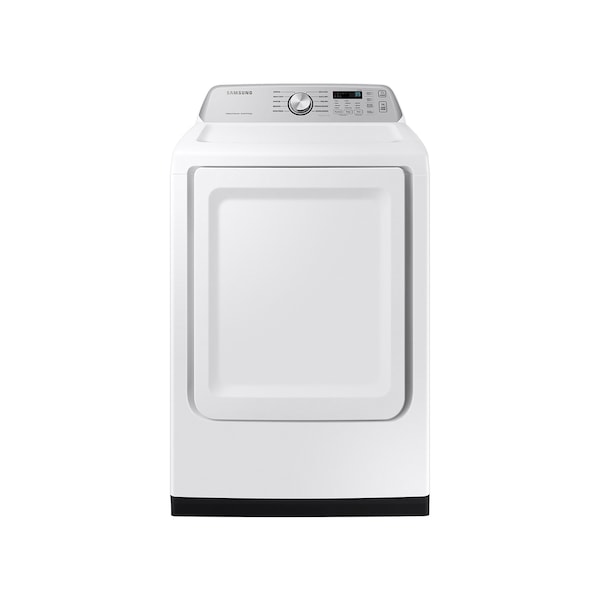 Samsung 7.4 cu. ft. Smart Electric Sensor Dry Dryer with Wi-Fi Connectivity and 10 Preset Cycles in White DVE47CG3500WA3 - main
